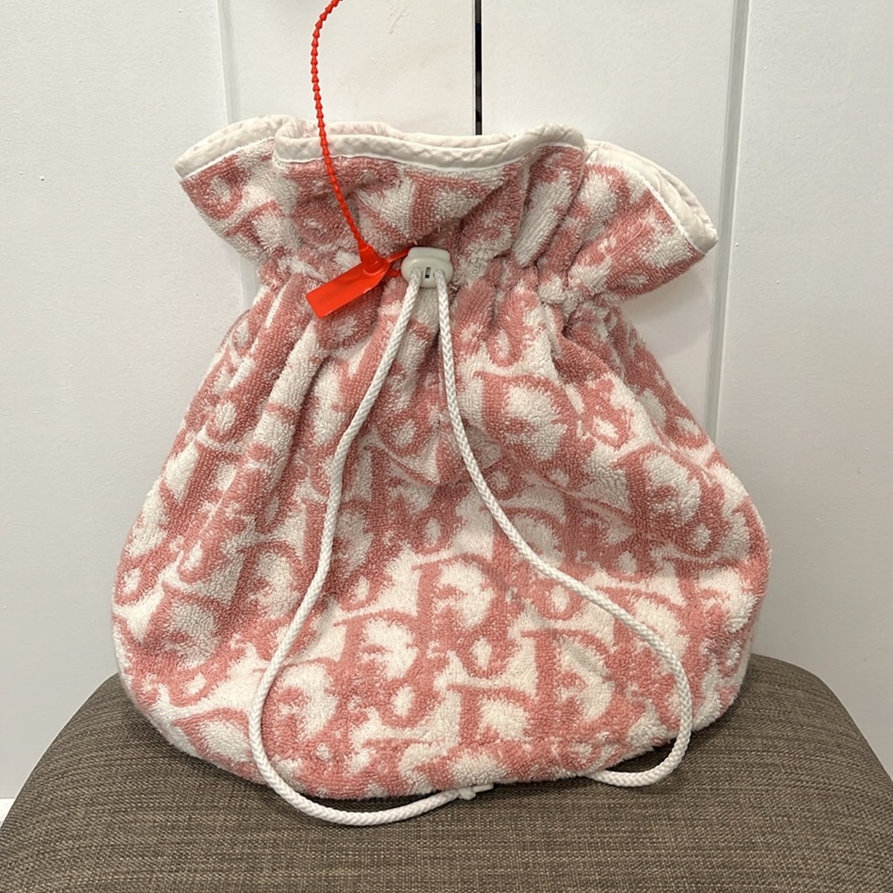 Dior Trotter Canvas Bag. 12x12 #205 - Picture 1 of 6
